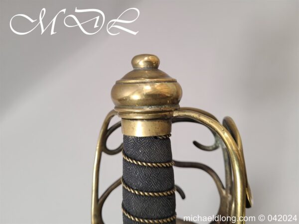 Brass Hilted English Backsword c.1740 - Image 5