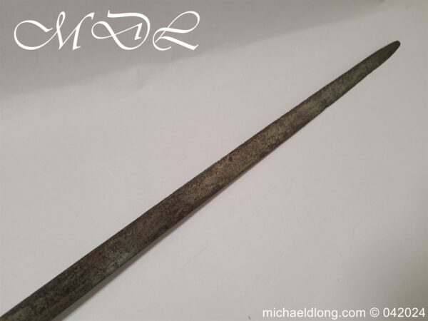 English Brass Hilted Broadsword c.1740 - Image 25
