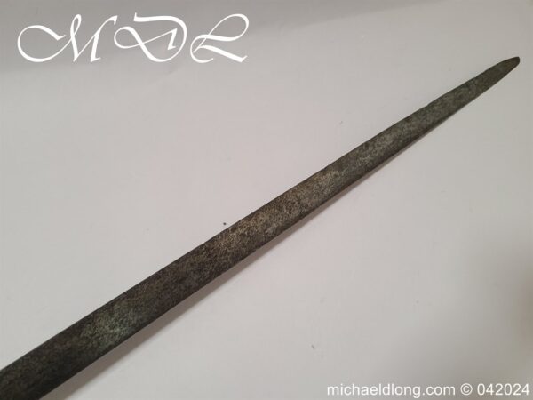 English Brass Hilted Broadsword c.1740 - Image 21