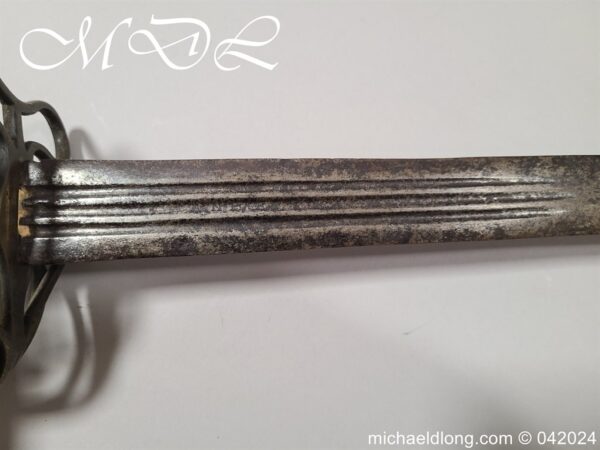 English Brass Hilted Broadsword c.1740 - Image 20