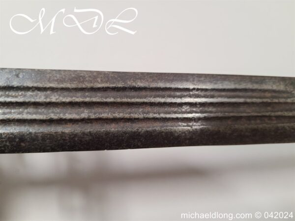 English Brass Hilted Broadsword c.1740 - Image 13