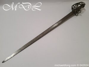 English Brass Hilted Broadsword c.1740