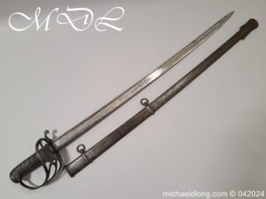 British 1854 Infantry Officers Sword