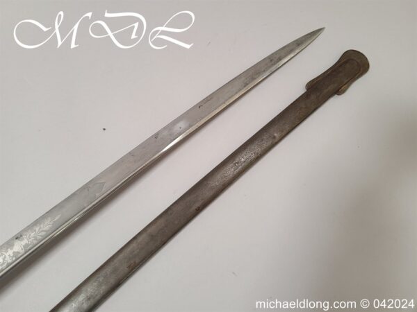 British 1854 Infantry Officers Sword - Image 26