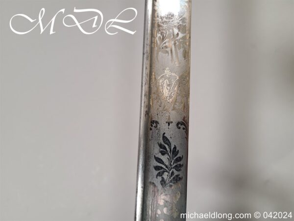 British 1854 Infantry Officers Sword - Image 21