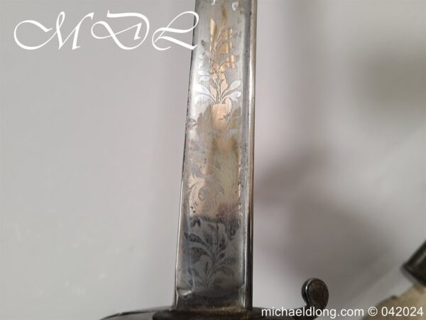 British 1854 Infantry Officers Sword - Image 16