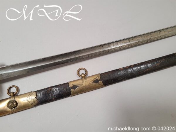 British 1845 Officers Sword by Wilkinson Patent Tang - Image 32