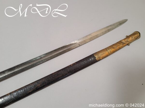 British 1845 Officers Sword by Wilkinson Patent Tang - Image 31