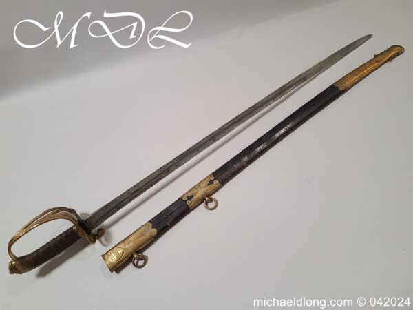 British 1845 Officers Sword by Wilkinson Patent Tang - Image 30