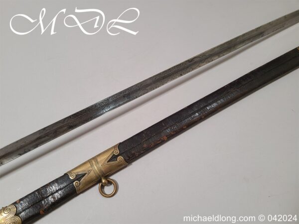 British 1845 Officers Sword by Wilkinson Patent Tang - Image 28