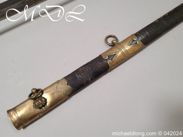 British 1845 Officers Sword by Wilkinson Patent Tang - Image 26