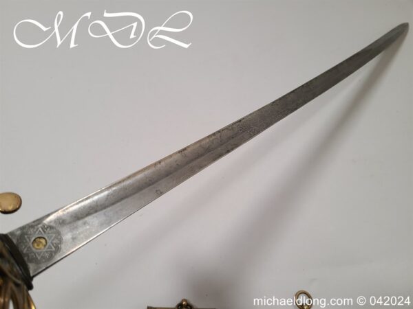 British 1845 Officers Sword by Wilkinson Patent Tang - Image 23