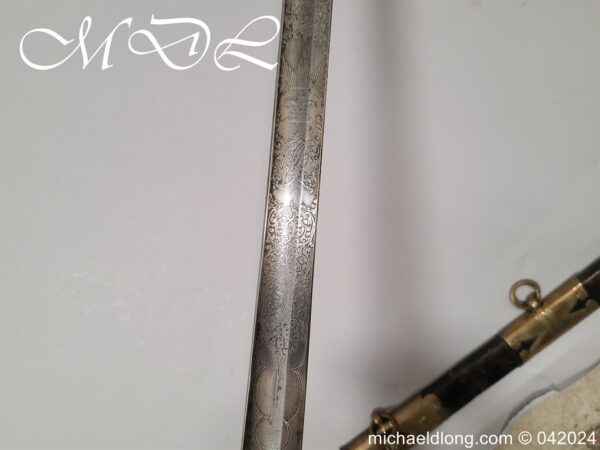British 1845 Officers Sword by Wilkinson Patent Tang - Image 21