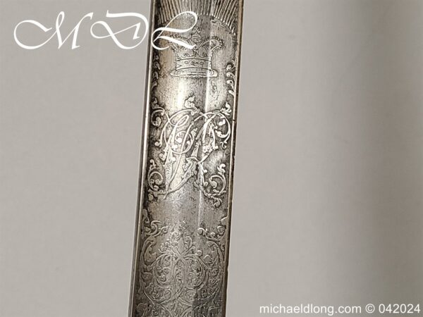 British 1845 Officers Sword by Wilkinson Patent Tang - Image 20