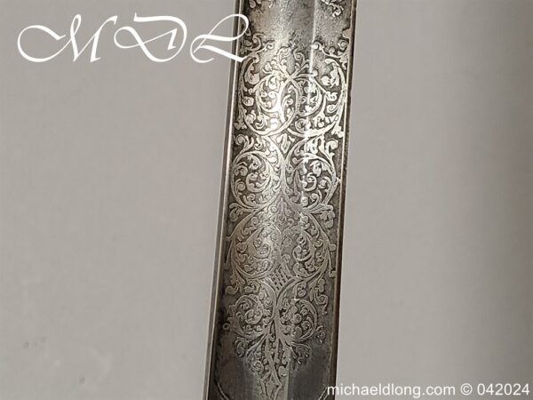 British 1845 Officers Sword by Wilkinson Patent Tang - Image 19