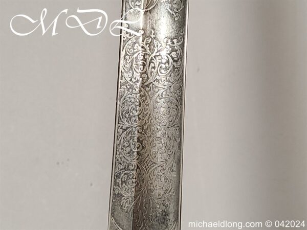 British 1845 Officers Sword by Wilkinson Patent Tang - Image 15