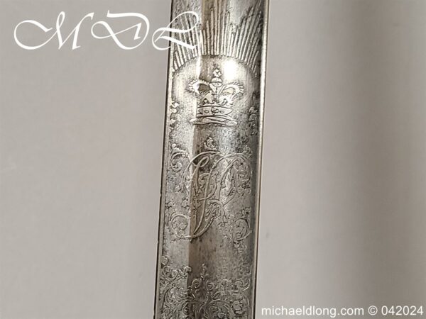 British 1845 Officers Sword by Wilkinson Patent Tang - Image 14