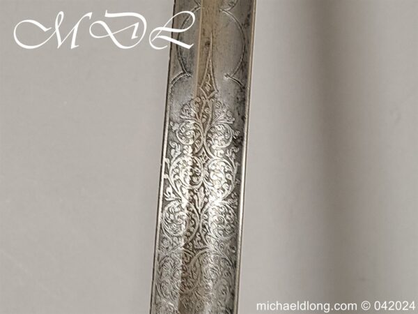 British 1845 Officers Sword by Wilkinson Patent Tang - Image 13