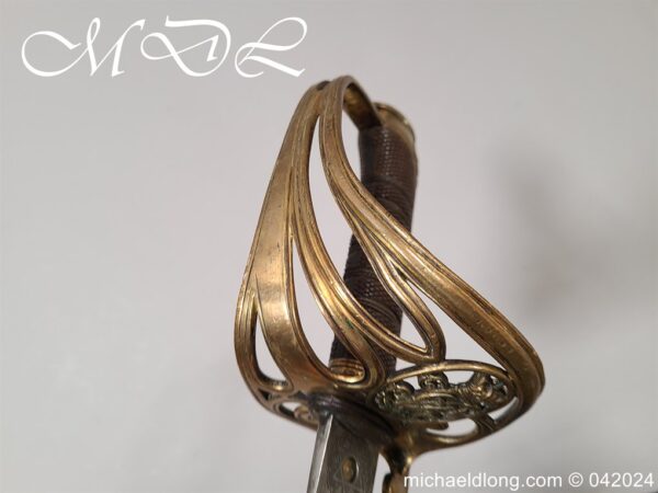 British 1845 Officers Sword by Wilkinson Patent Tang - Image 8