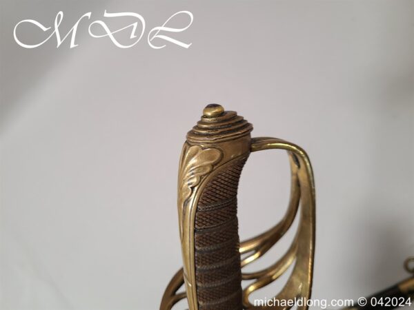 British 1845 Officers Sword by Wilkinson Patent Tang - Image 5
