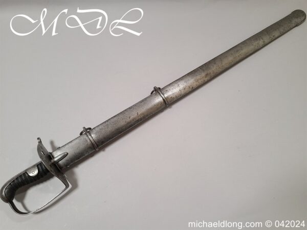 British 1796 Heavy Cavalry Trooper Sword by Woolley