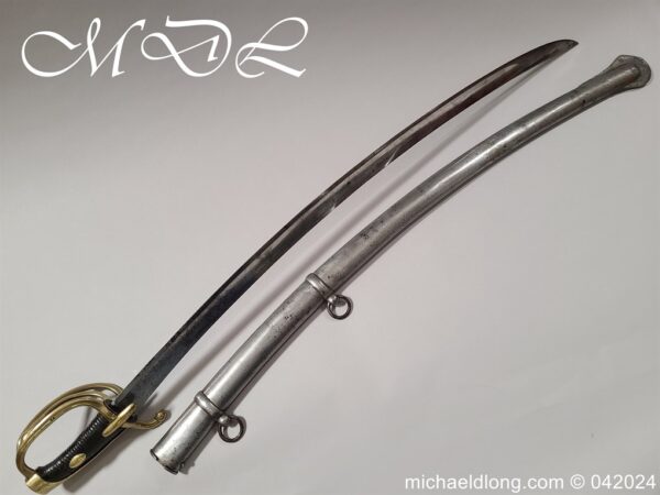 French Model AN XI Cavalry Sword dated 1812 - Image 32