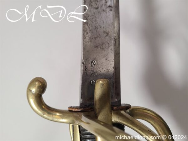 French Model AN XI Cavalry Sword dated 1812 - Image 22