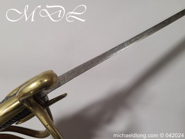 French Model AN XI Cavalry Sword dated 1812 - Image 19
