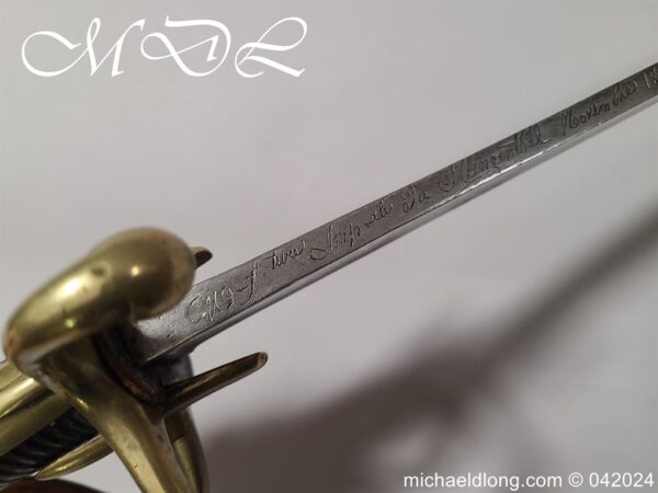 French Model AN XI Cavalry Sword dated 1812 - Image 18