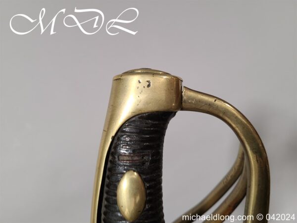 French Model AN XI Cavalry Sword dated 1812 - Image 8