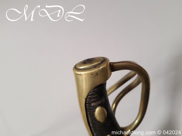 French Model AN XI Cavalry Sword dated 1812 - Image 7