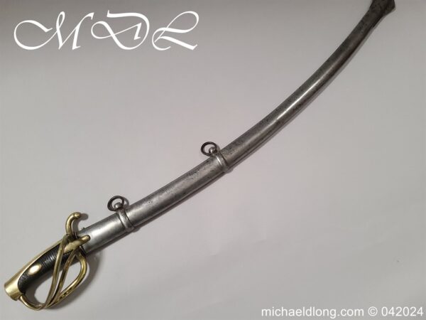 French Model AN XI Cavalry Sword dated 1812 - Image 4