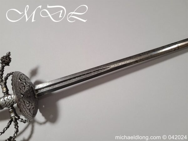German Cup Hilt Rapier c 1620 - Image 28