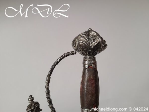 German Cup Hilt Rapier c 1620 - Image 19