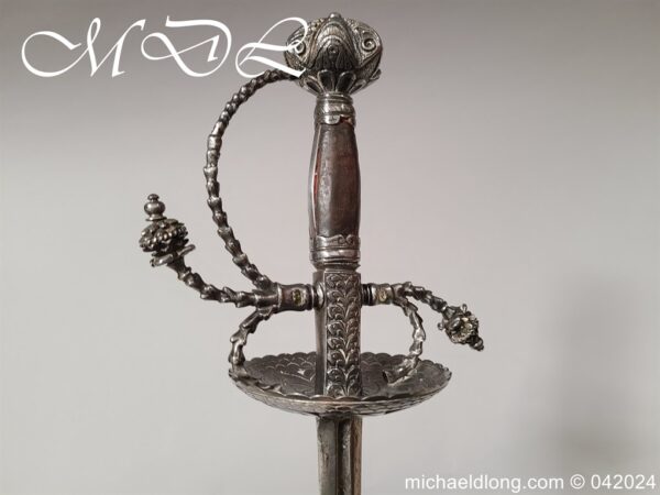 German Cup Hilt Rapier c 1620