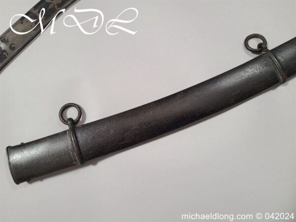 British 1796 Light Cavalry Sword by RUNKEL Blue and Gilt - Image 24