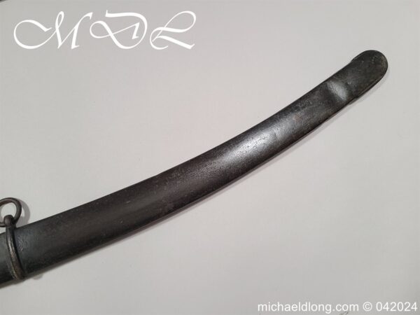 British 1796 Light Cavalry Sword by RUNKEL Blue and Gilt - Image 23