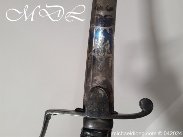 British 1796 Light Cavalry Sword by RUNKEL Blue and Gilt - Image 14