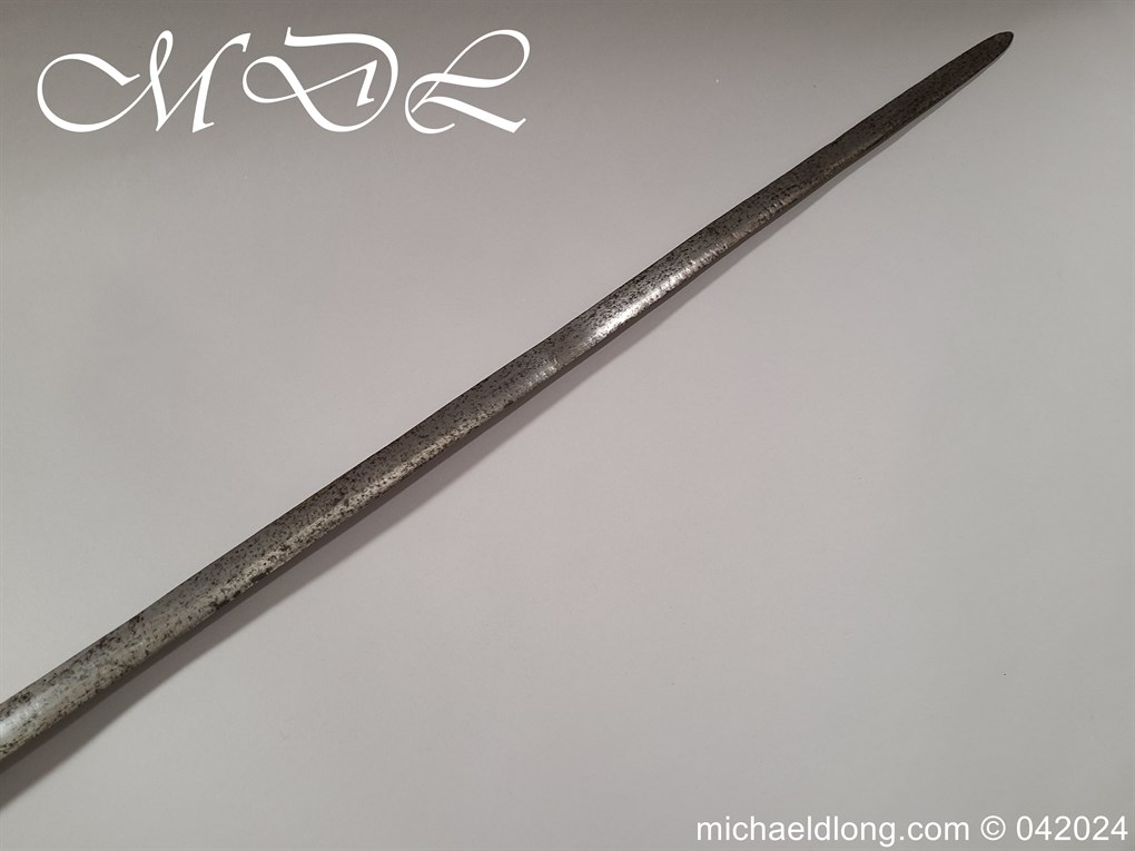 European 17th Century Swept Hilt Rapier - Image 23