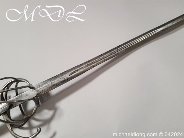 Swept Hilt Rapier Circa 1640 - Image 20