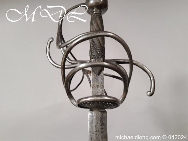Swept Hilt Rapier Circa 1640 - Image 12