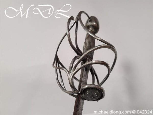 Swept Hilt Rapier Circa 1640 - Image 10