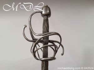 Swept Hilt Rapier Circa 1640