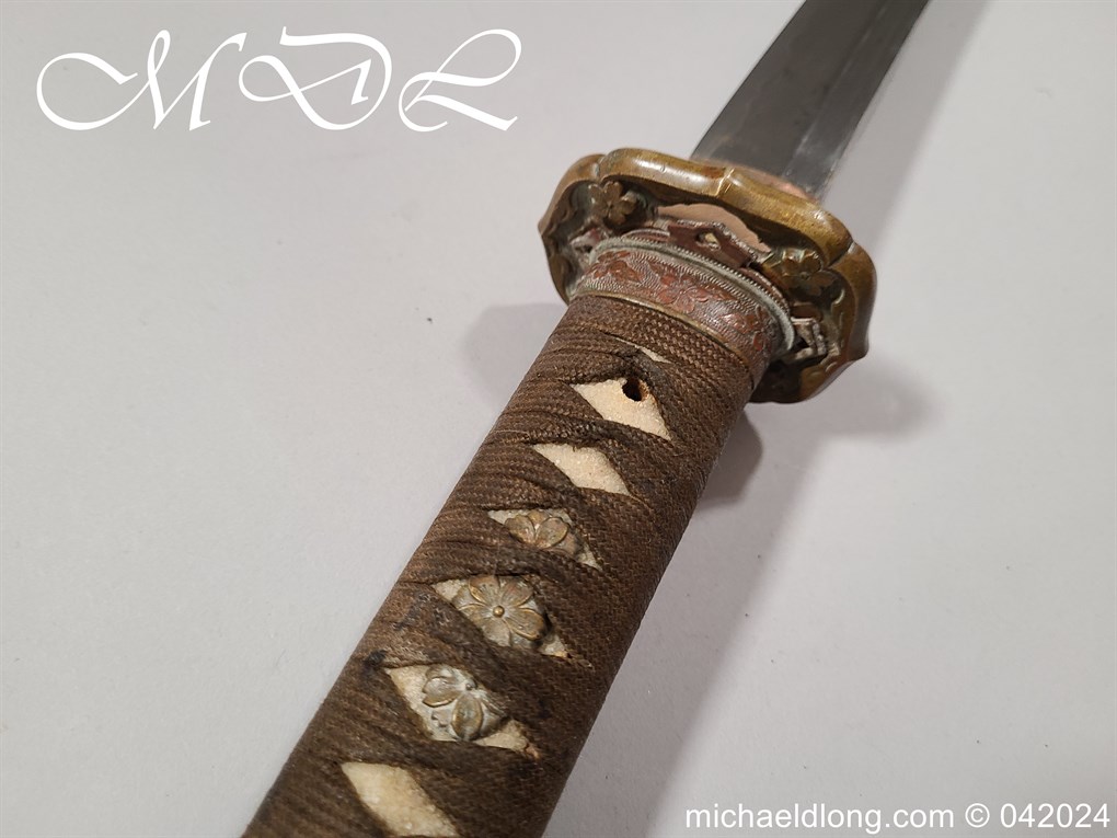 Japanese WW2 Officers Sword Signed with Seki Stamp - Image 9