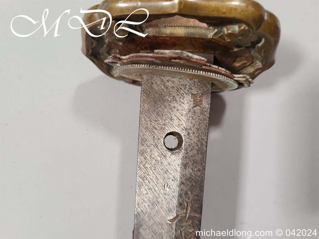 Japanese WW2 Officers Sword Signed with Seki Stamp - Image 4