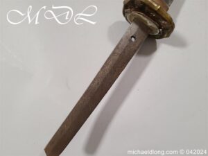 Japanese WW2 Officers Sword Signed with Seki Stamp