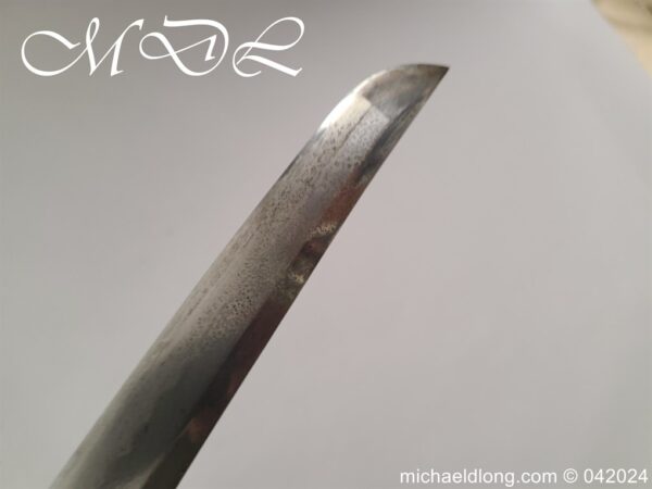 WW2 Japanese Officers Sword with Knot Signed - Image 10