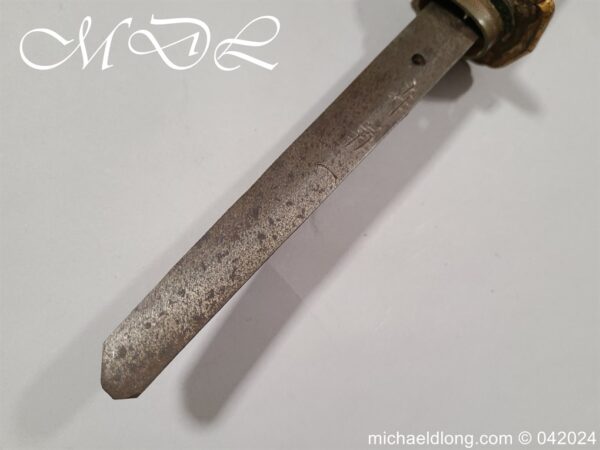 WW2 Japanese Officers Sword with Knot Signed - Image 4