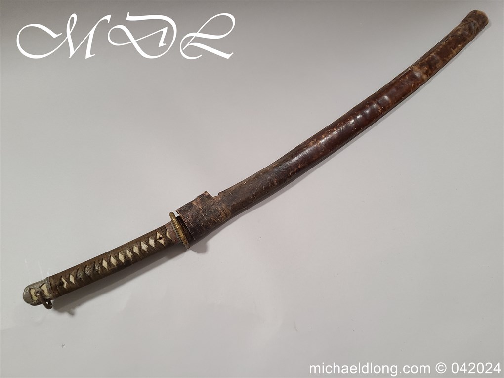 Japanese WW2 Officers Sword Signed with Seki Stamp - Image 33