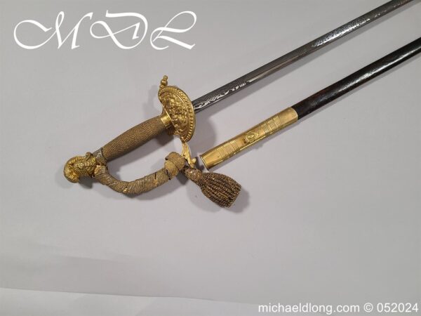 British George 5th Officers Court Sword by Wilkinson - Image 2